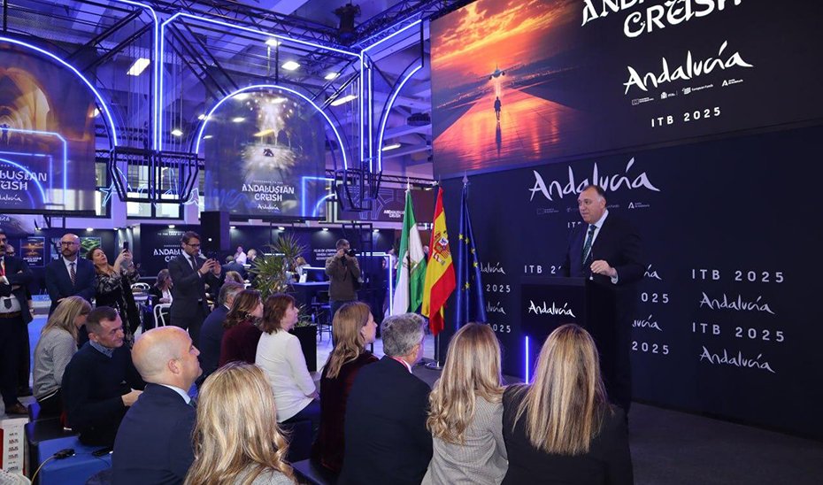 Arturo Bernal ha participado en la jornada inaugural de la Bolsa Internacional de Turismo (ITB) de Berlín.