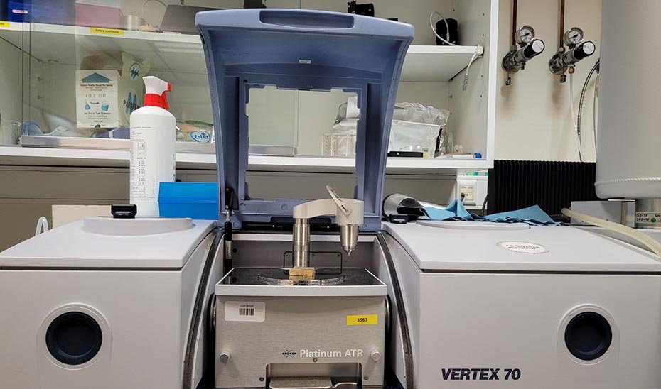 FT-MIR equipment used for rapid histamine detection.