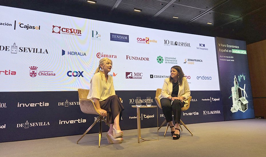 La consejera de Cultura, Patricia del Pozo, interviene en el Foro Económico organizado por El Español-Invertia.