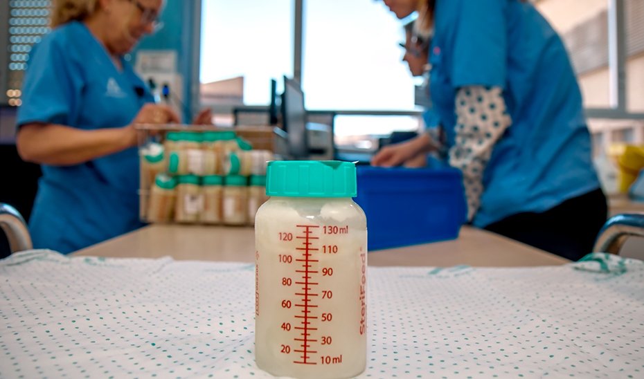 Banco de leche materna.