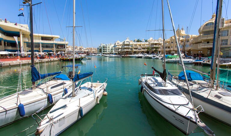 Vista del municipio malagueño de Benalmádena.