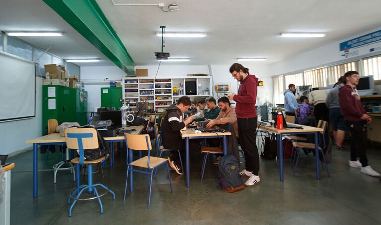 Aula de Formación Profesional.