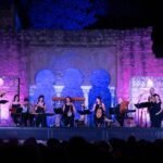 Uno de los recitales celebrados en agosto de 2024 en el Conjunto Arqueológico Madinat al Zahra, dentro del programa ‘Algarabía. Escénica medieval’.