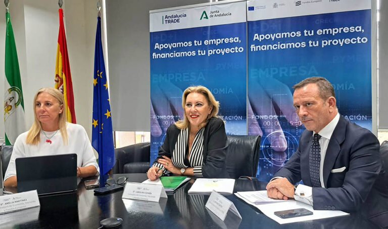 Carolina España preside la reunión del Consejo Rector de Andalucía TRADE.