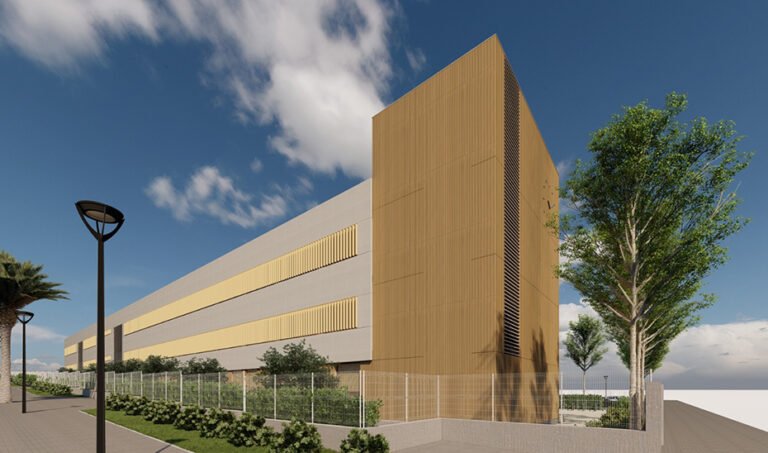 Imagen del proyecto del nuevo Instituto de Educación Secundaria (IES) en la zona de Soliva de Málaga.