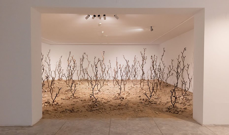 Exposición de Kader Attia en el CAAC Sevilla.