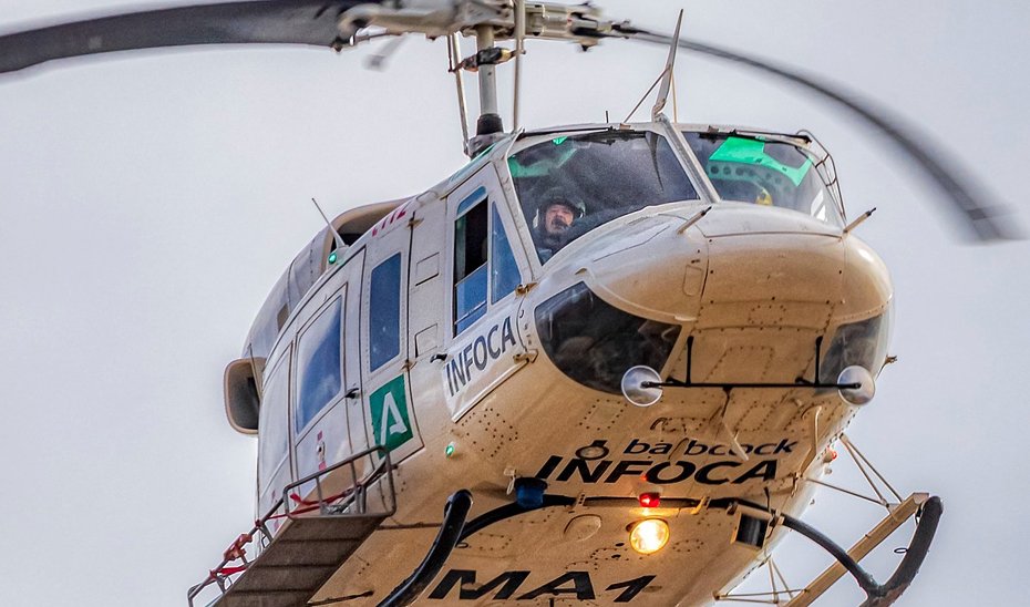Helicóptero del Plan Infoca (imagen de archivo)