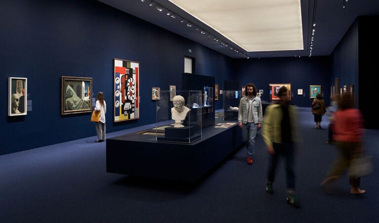 Vista general de una de las salas que acogen la exposición u0027Picasso. Memoria y Deseou0027.