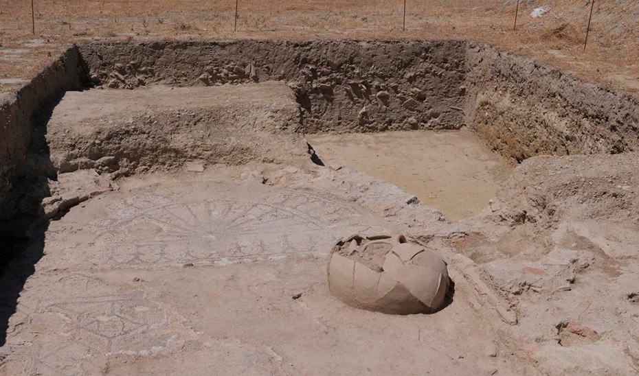 Villa romana del municipio de Las Gabias, en Granada.
