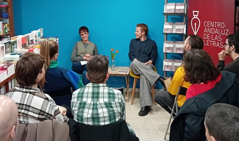 Acto en una residencia literaria de Andalucía.