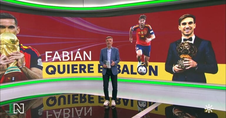 Fabián, el sevillano que aspira a ser el primer Balón de Oro andaluz tras una temporada histórica