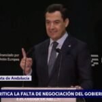 Moreno presenta un presupuesto de 2027 para Andalucía que supera los 52.000 millones de euros