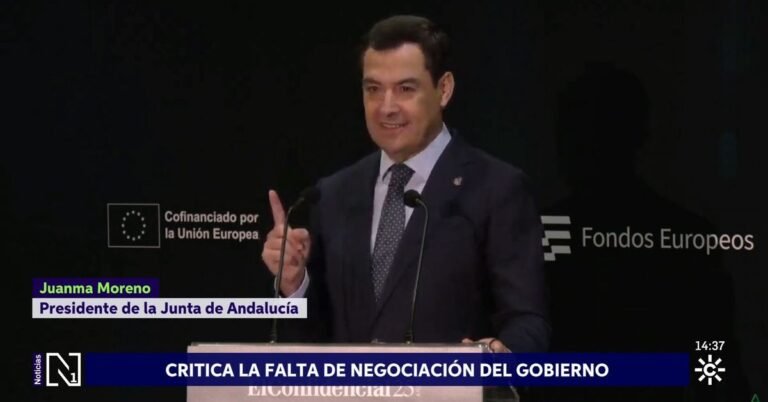 Moreno presenta un presupuesto de 2027 para Andalucía que supera los 52.000 millones de euros