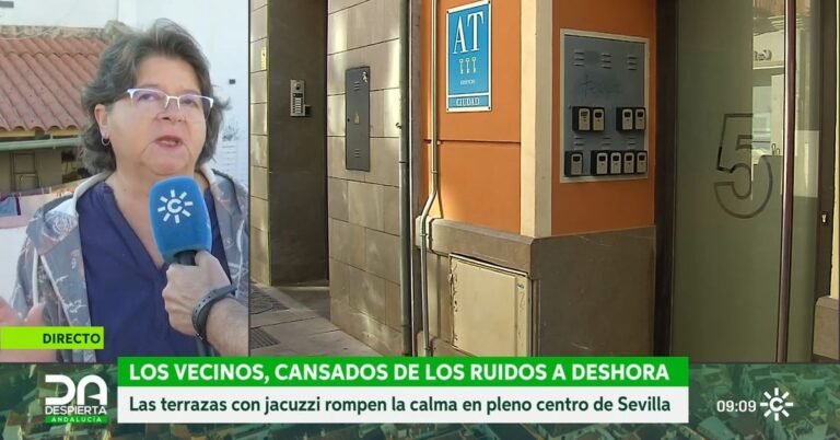 Los vecinos de Sevilla exigen al Ayuntamiento control sobre pisos turísticos ruidosos